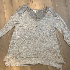 Miami Long-Sleeved Heathered Grey Shirt